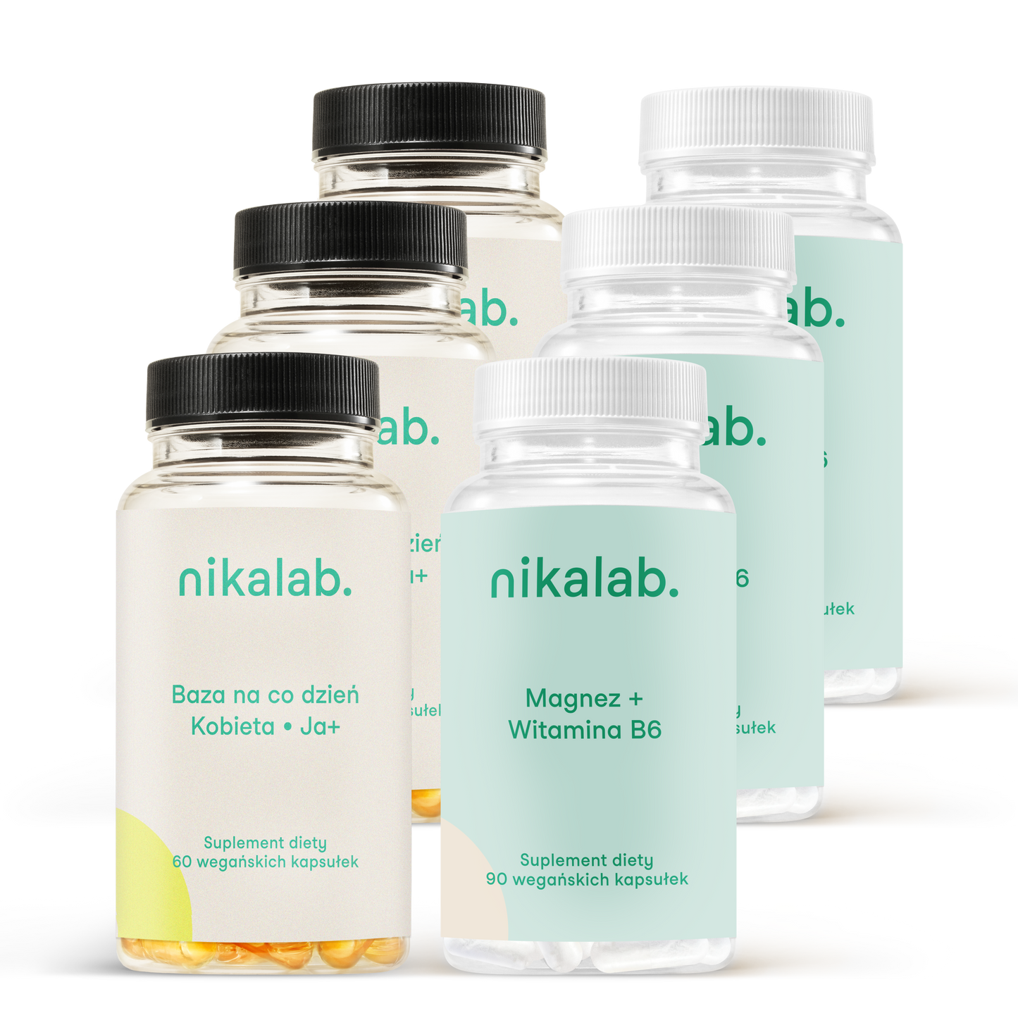 Trzy zestawy „fundament” dla kobiet 50+ lat – suplementy diety nikalab.