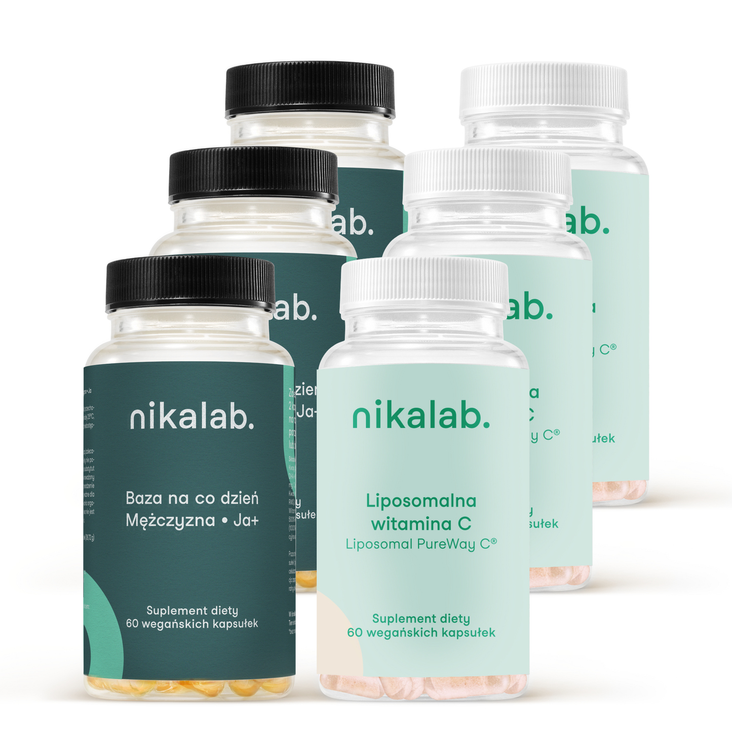 Trzy zestawy „odporność” dla mężczyzn 50+ lat – suplementy diety nikalab.