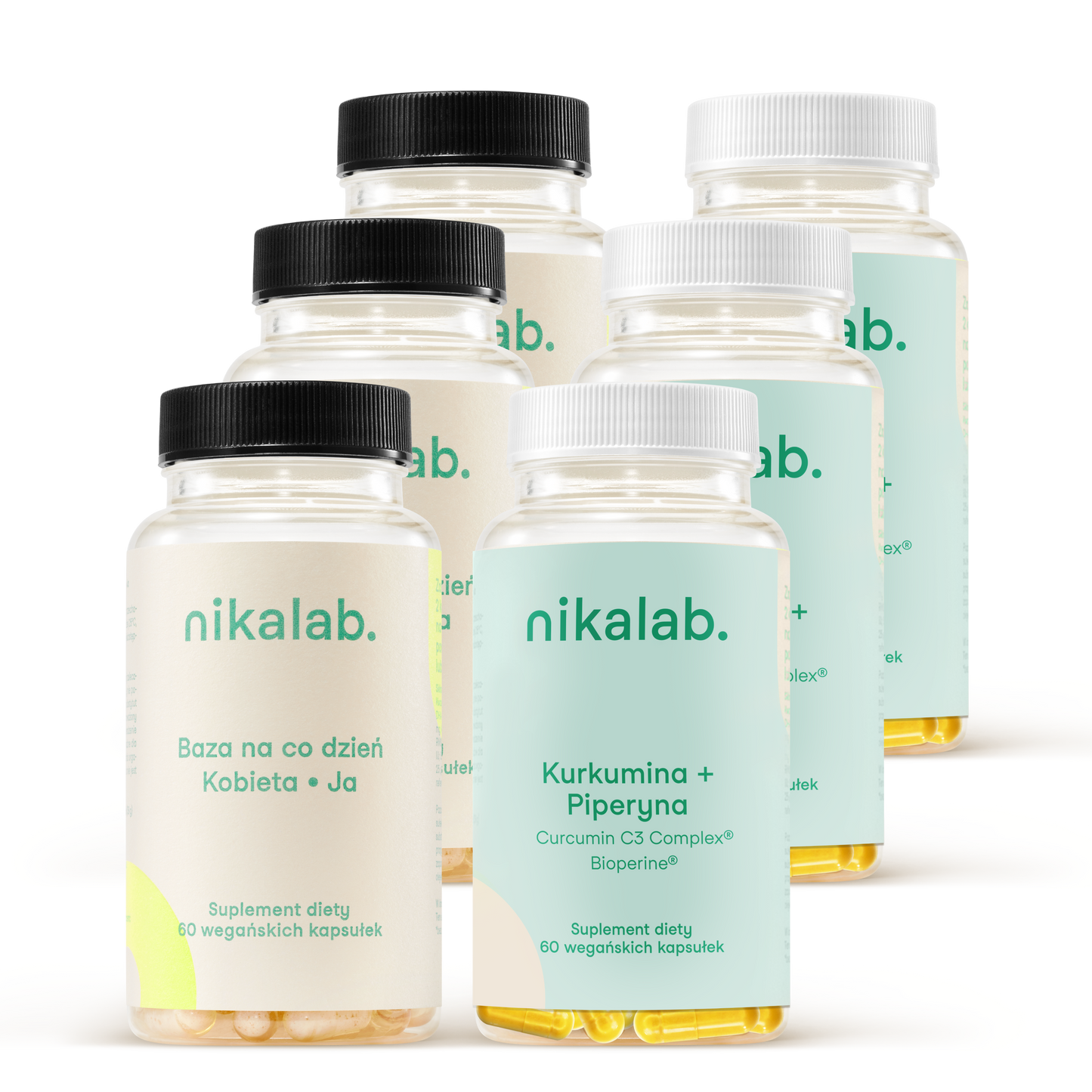 Trzy zestawy „przy problemach autoimmunologicznych” dla kobiet 18–49 lat – suplementy diety nikalab.