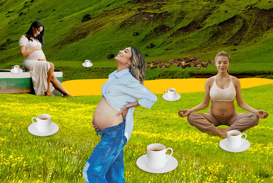 Kobiety w ciąży zastanawiają się, czy mogą pić kawę.