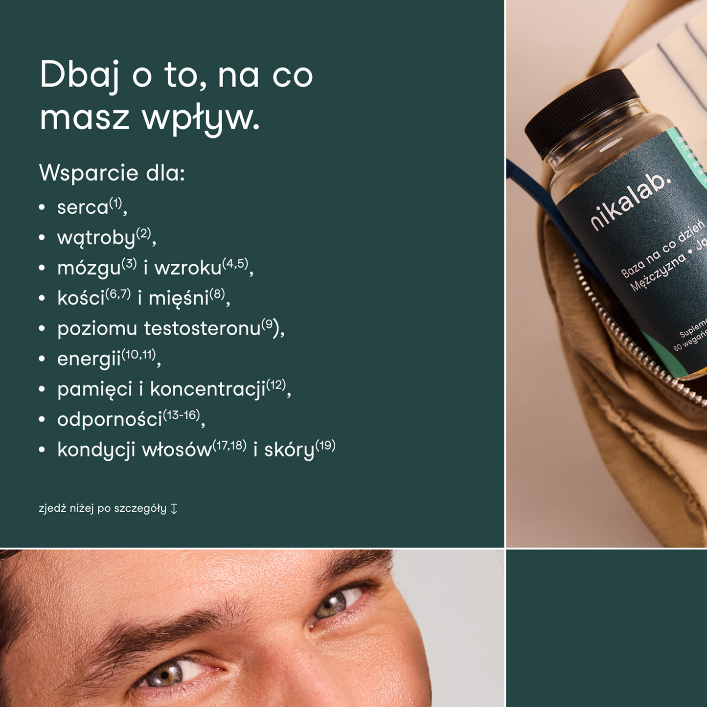 Everyday base for Men 18-49