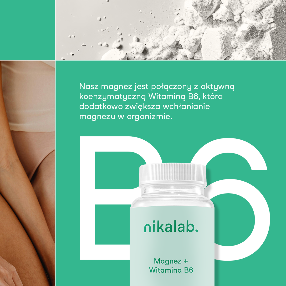 Magnez + Witamina B6 (kapsułki)