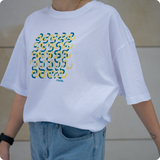 Bawełniany t-shirt oversize - limited edition