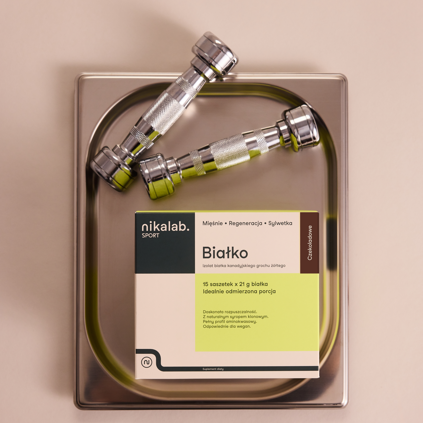 Vegan chocolate protein powder