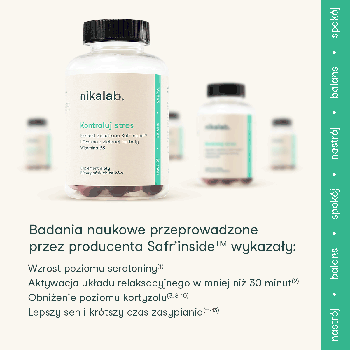 Kontroluj stres (nastrój • balans • spokój)