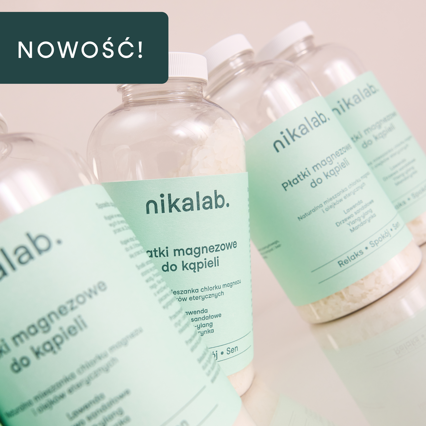 Płatki magnezowe do kąpieli RELAKS