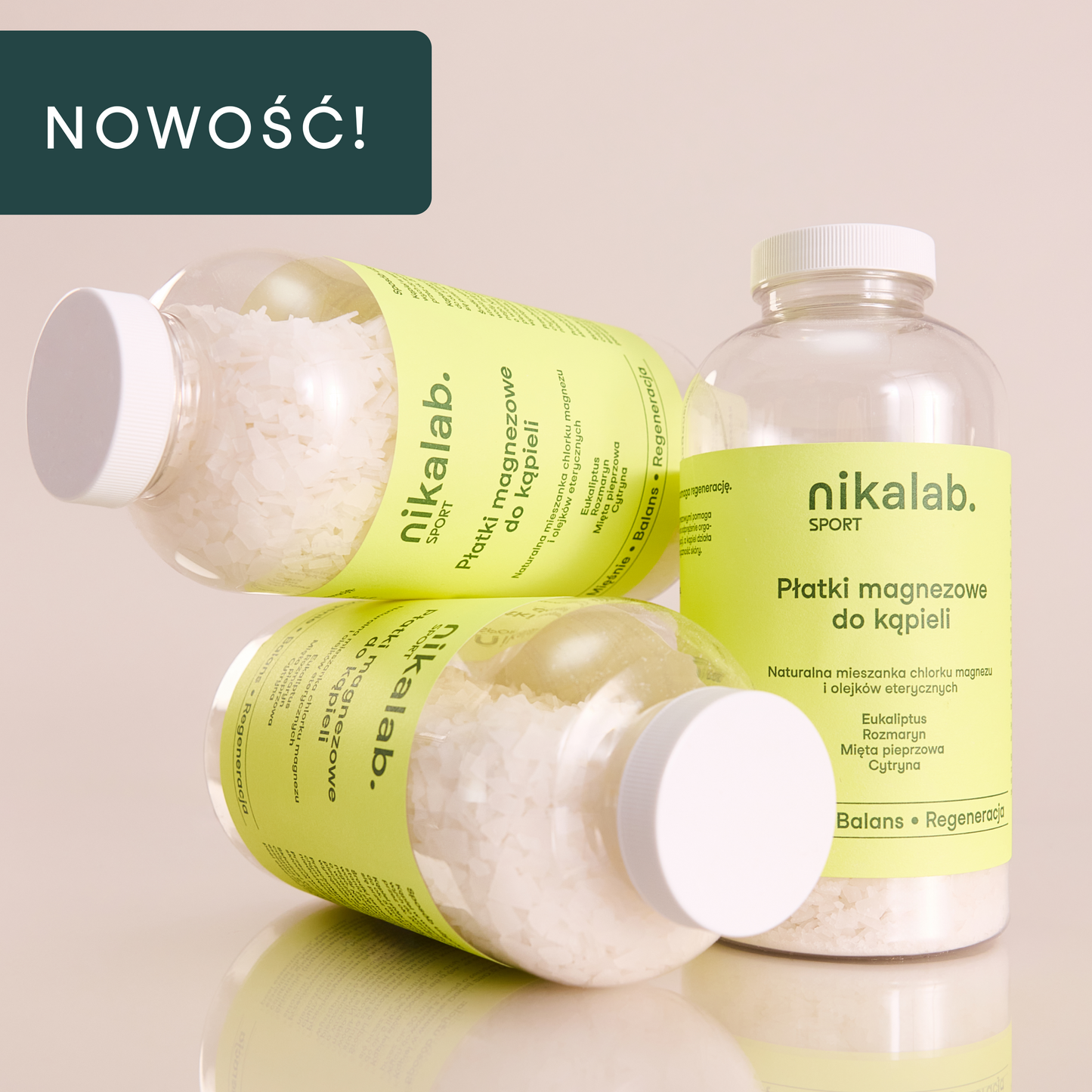 Płatki magnezowe do kąpieli SPORT