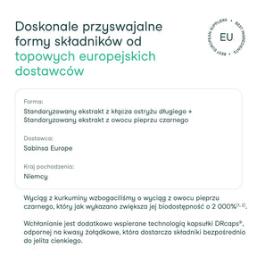 Składniki od najlepszych europejskich dostawców – gwarancja jakości w suplementach nikalab.